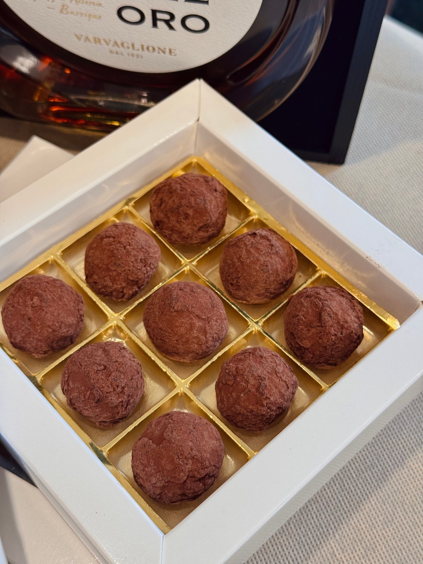 Tartufi alla Grappa Papale Oro Varvaglione